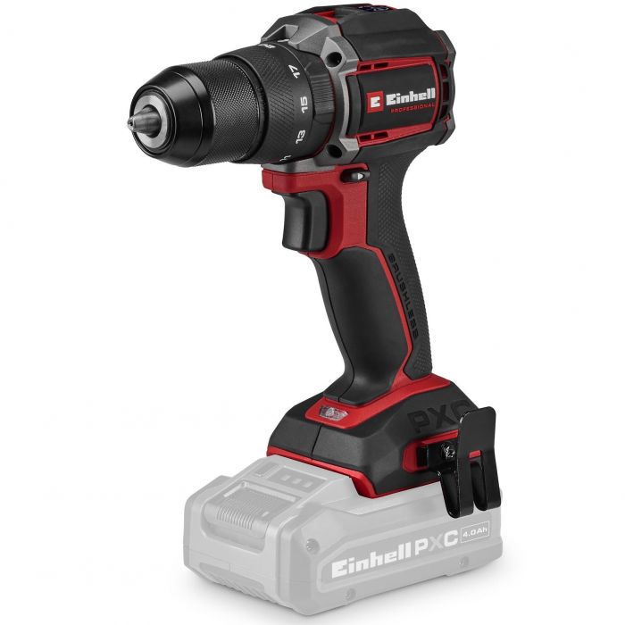 Шурупокрут-дриль ударний акумуляторний Einhell Professional TP-CD 18/50-C Li-i BL - Solo 18В 50Нм 0-500·0-2000об/хв LED 0.99кг без АКБ та ЗП