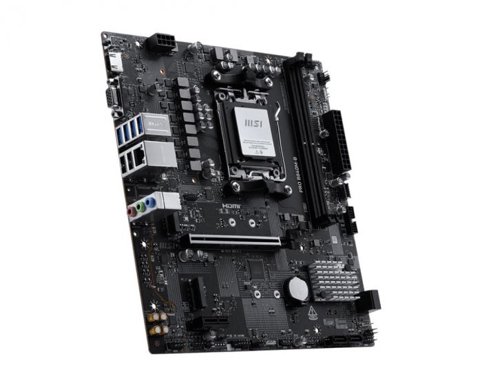 Материнcька плата MSI PRO B840M-B sAM5 B840 2xDDR5 M.2 HDMI DSub mATX