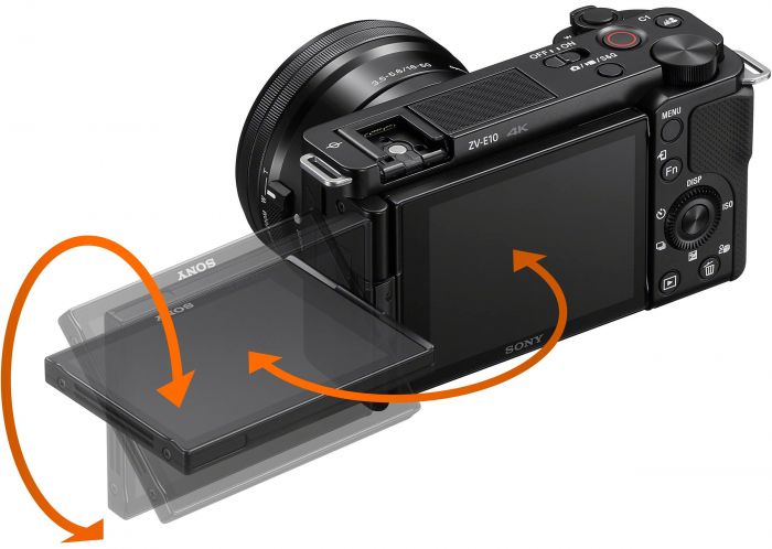 Цифр. фотокамера Sony Alpha ZV-E10 body black