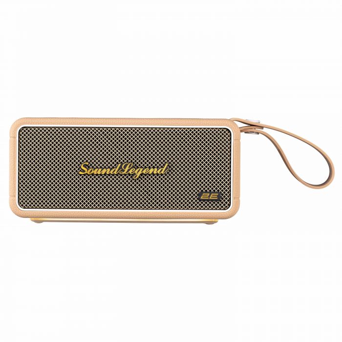 Портативна акустична система 2E SoundLegend 80Вт, BT 5.3, TWS, FLAC, MP3, WAV, EQ, PowerBank, IPX6, RGB, Коричневий