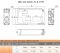 Блок розподільчий EDBJ-1x70-4x25/R (192A, 1000V AC/1500V DC, IN: 1x70, OUT: 4x25, червоний)