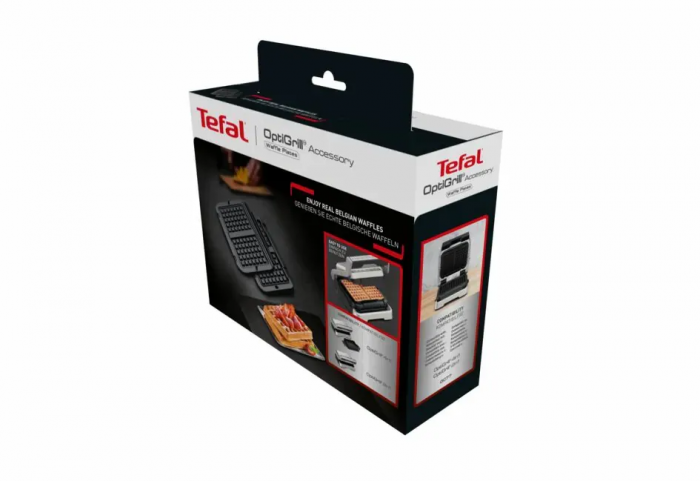 Форма для випікання вафель для грилів Optigrill, алюміній, чорний