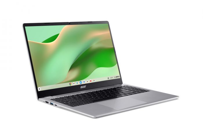 Ноутбук Acer Chromebook CB315-6H 15" FHD IPS, Intel P N250, 8GB, F128GB, UMA, ChromeOS, сріблястий
