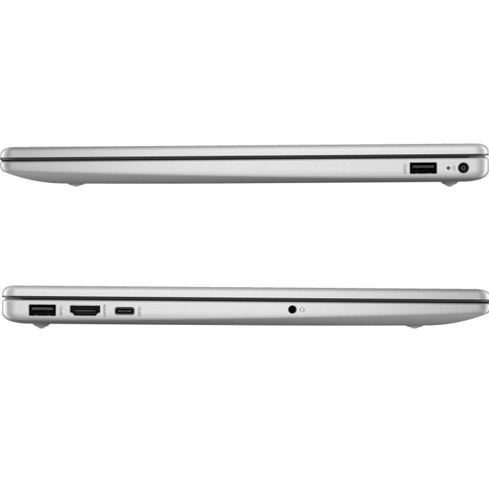 Ноутбук HP 15-fd2002ua 15.6" FHD IPS AG, Intel U5-225U, 16GB, F512GB, UMA, DOS, сріблястий