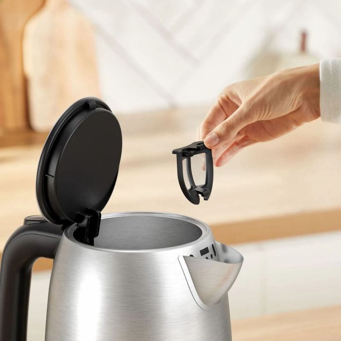 Електрочайник Tefal Stainless Steel Kettle 1.7л, нерж. сталь, сірий
