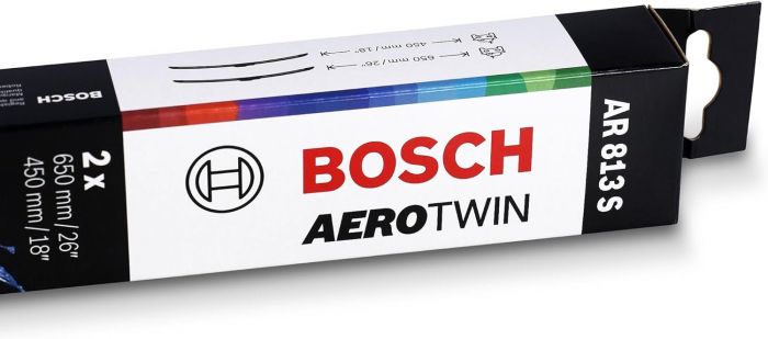 Склоочисник BOSCH Aerotwin безкаркасний комплект 600/450мм (3 397 118 912)