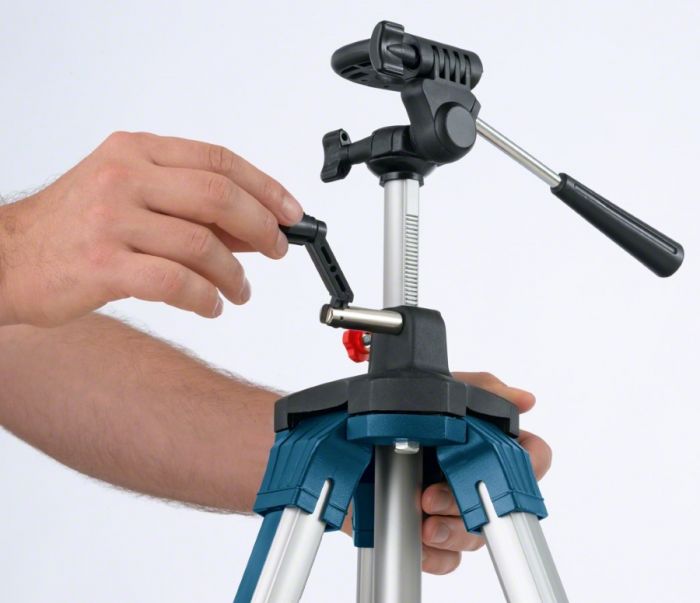 Штатив Bosch BT250 для оптичних нівелірів, 1/4", 97.5-250см, 3.4 кг