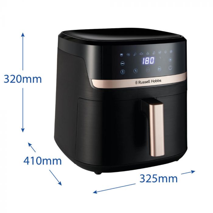Мультипіч Russell Hobbs 1800Вт, чаша-8.3л, сенсорне управл., 9 авто. программ, пластик, чорний