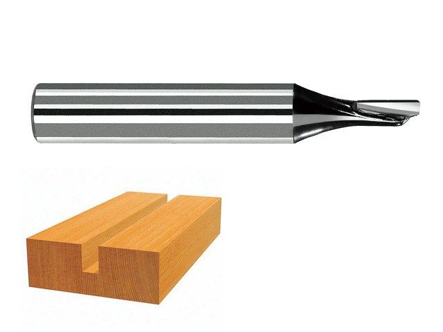 Фреза пазова Bosch Professional з двома лезами Std S8 D6 L16