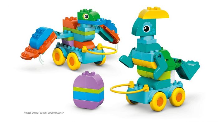 Конструктор LEGO DUPLO Town Динозаври на колесах 3в1