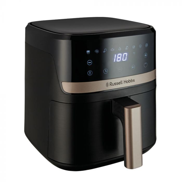 Мультипіч Russell Hobbs SatisFry 1300Вт, чаша-4.3л, сенсорне управл., 9 авто. программ, пластик, чорний