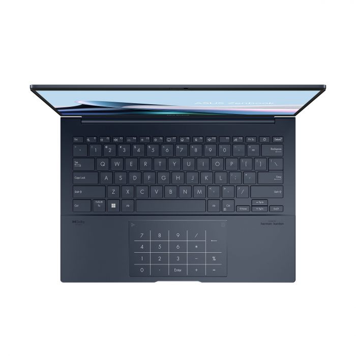 Ноутбук ASUS Zenbook 14 UX3405CA-ST781X 14" 3K OLED, Intel Ultra 9 285H, 32GB, F1TB, UMA, Win11P, Блакитний