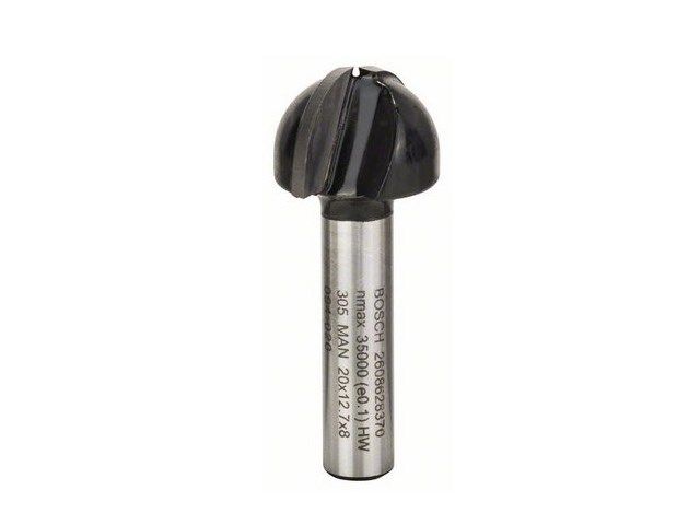 Фреза галтельна Bosch Professional Std S8 R10 D20 L12.4