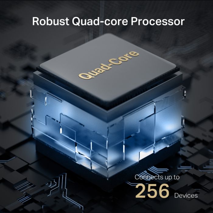 Маршрутизатор MERCUSYS MR90X AX6000, 1x2.5GE WAN/LAN, 1xGE WAN\LAN, 2xGE LAN