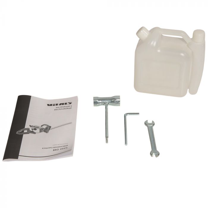 Кущоріз бензиновий Vitals Professional BKG 2557j 0,75кВт/1,0к.с. 320мл 57см D27мм 5.5кг