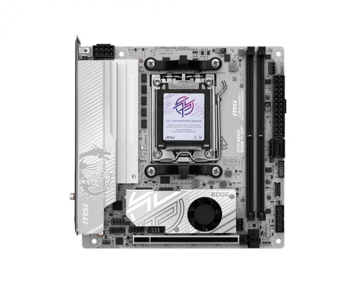 Материнcька плата MSI MPG B850I EDGE TI WIFI sAM5 B850 2xDDR5 M.2 HDMI WiFi BT mITX