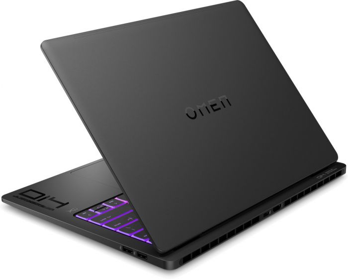 Ноутбук HP OMEN Transcend 14-fb1009ua 14" 3K OLED, Intel U7-255H, 32GB, F1024GB, NVD5060-8, DOS, чорний