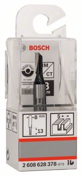 Фреза пазова Bosch Professional з одним лезом Std S8 D5 L12.7