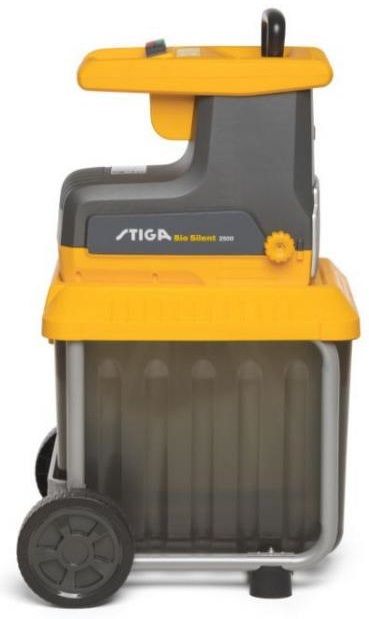 Подрібнювач садовий мережевий STIGA  BIO_Silent2500 2500Вт 40мм 60л фреза 27.4кг