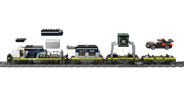 Конструктор LEGO City Пограбування поліцейського поїзда