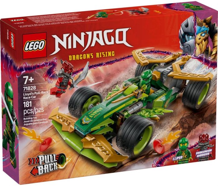 Конструктор LEGO Ninjago Автомобіль для перегонів Лойда з інерційним двигуном
