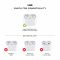Чохол UAG для AirPods Pro (Gen 3, 2025), Plasma, Olive