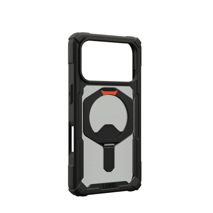 Чохол UAG для iPhone 17 Pro, Plasma XTE MagSafe, Black/Pop Orange