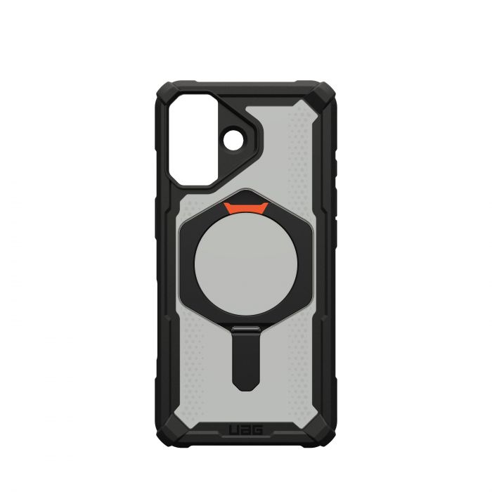 Чохол UAG для iPhone 17, Plasma XTE MagSafe, Black/Pop Orange