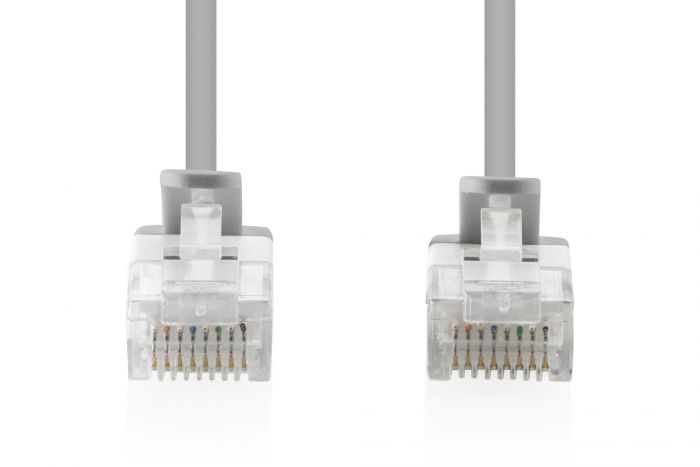 Патч-корд DIGITUS CAT 6 U-UTP Sliim, 2 м, AWG 32/7, Cu, LSZH, сірий