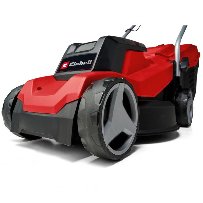 Газонокосарка електрична Einhell GC-EM 1000/32, 1000 Вт, 32 см, 20-70 мм, бак 30 л, до 300 м2, 7.91 кг