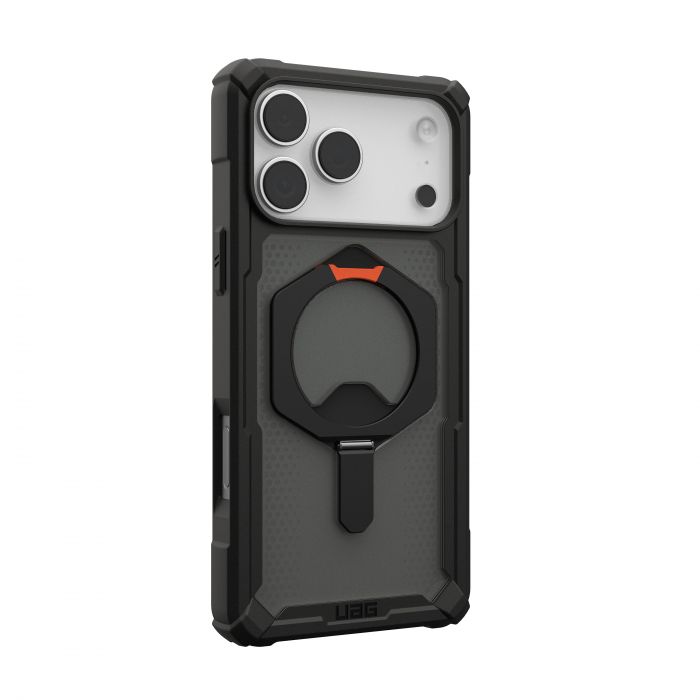 Чохол UAG для iPhone 17 Pro Max, Plasma XTE MagSafe, Black/Pop Orange