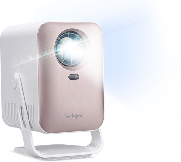 Проєктор AOpen QH31s HD, 150 lm, LED, 1.36, WiFi, рожевий, Whale TV