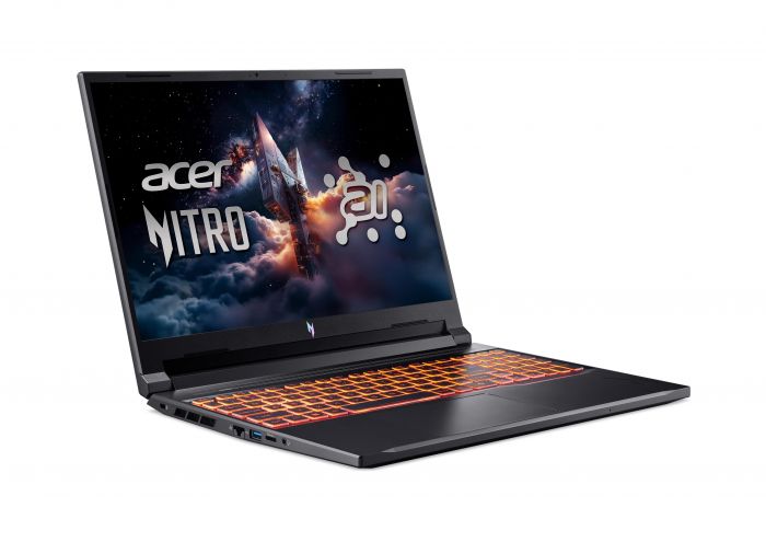 Ноутбук Acer Nitro V 16 ANV16-42 16" WUXGA IPS, AMD R5-240, 16GB, F1TB, NVD5060-8, Lin, чорний