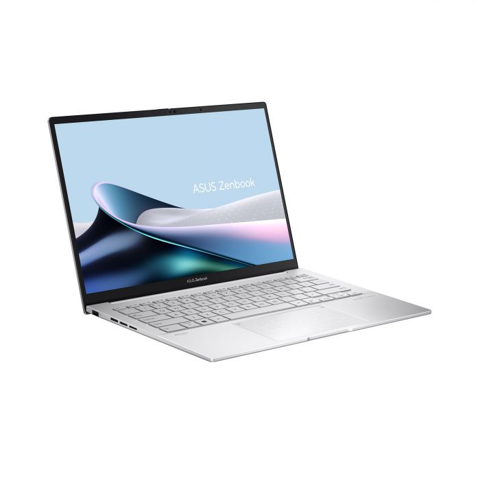 Ноутбук ASUS Zenbook 14 UX3405CA-QL1487 14" WUXGA Touch OLED, Intel Ultra 5 225H, 16GB, F512GB, UMA, NoOS, Сріблястий
