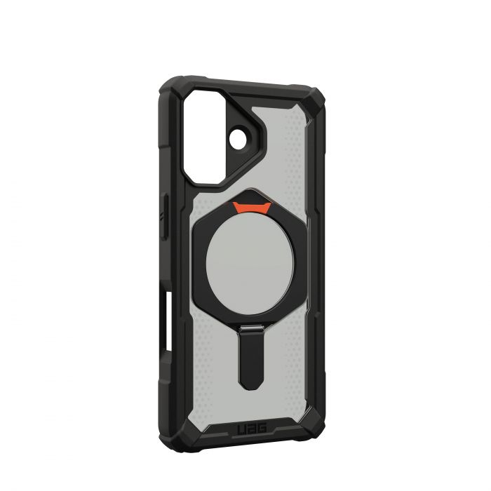 Чохол UAG для iPhone 17, Plasma XTE MagSafe, Black/Pop Orange