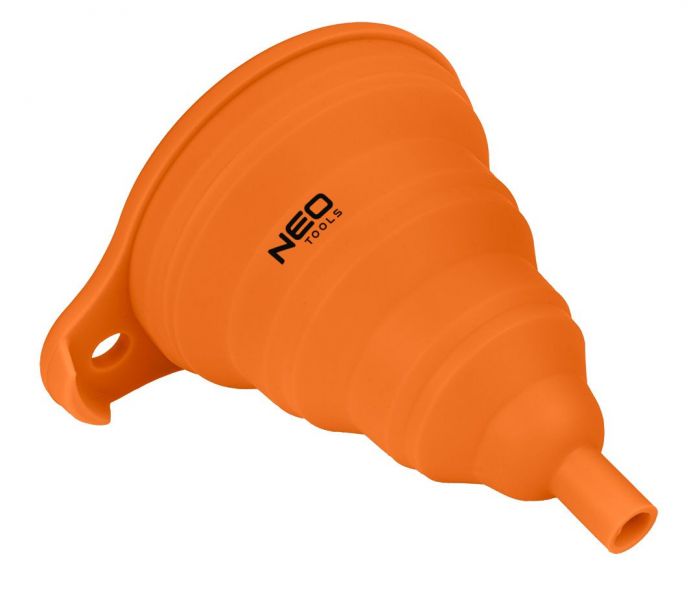 Лійка автомобільна Neo Tools (воронка)  145х105мм силікон, складна 0.85кг