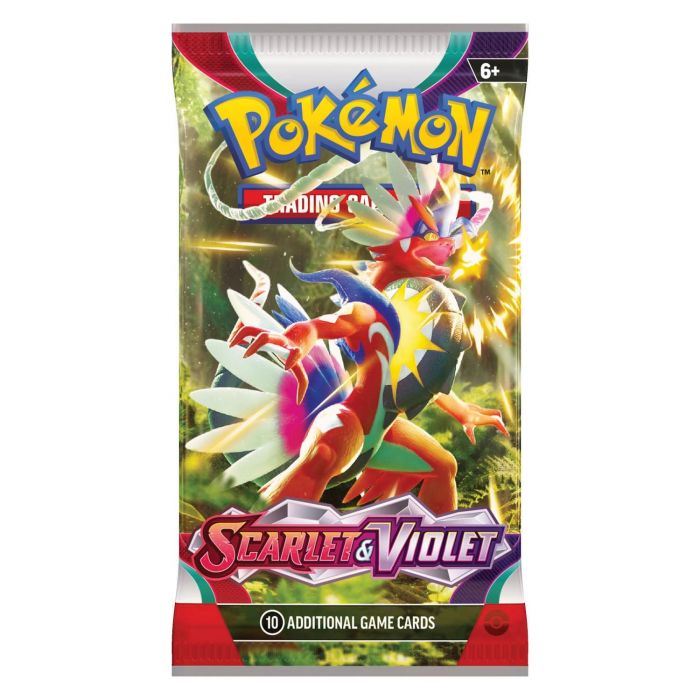 Колекційна карткова гра Pokemon: Scarlet & Violet - Base Set, бустер пак (1 шт)