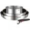 Набір посуду Tefal Ingenio Cook Eat, 4предмети, нержавіюча сталь, бакеліт, сталевий