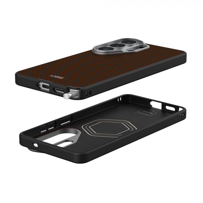 Чохол UAG для Samsung Galaxy S26 Ultra, Fibr Armr, Orange/Charcoal