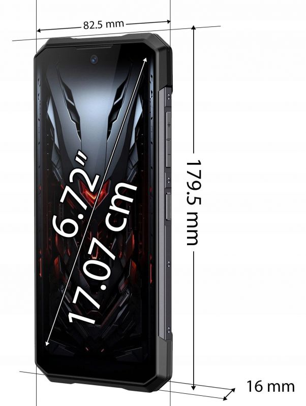 Смартфон Doogee S200X VIP 5G 6.72" 12/512ГБ, 2SIM, 10100мА•год, зелений