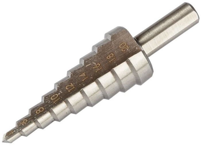 Свердло по металу ступінчасте GRAPHITE HSS 4x20мм
