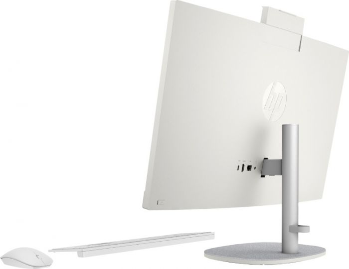Комп'ютер персональний моноблок HP All-in-One 23.8" FHD IPS AG, Intel U7-155U, 16GB, F512GB, UMA, WiFi, кл+м, DOS, білий