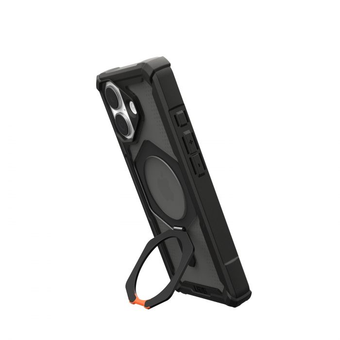 Чохол UAG для iPhone 17, Plasma XTE MagSafe, Black/Pop Orange