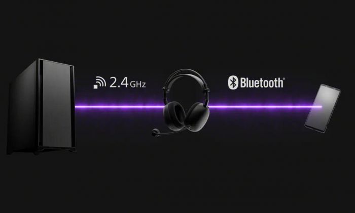 Гарнітура ігрова Over-ear Sony INZONE H9 II BT 5.3, ANC, SBC, AAC, LC3, Wireless, Mic,  Чорний