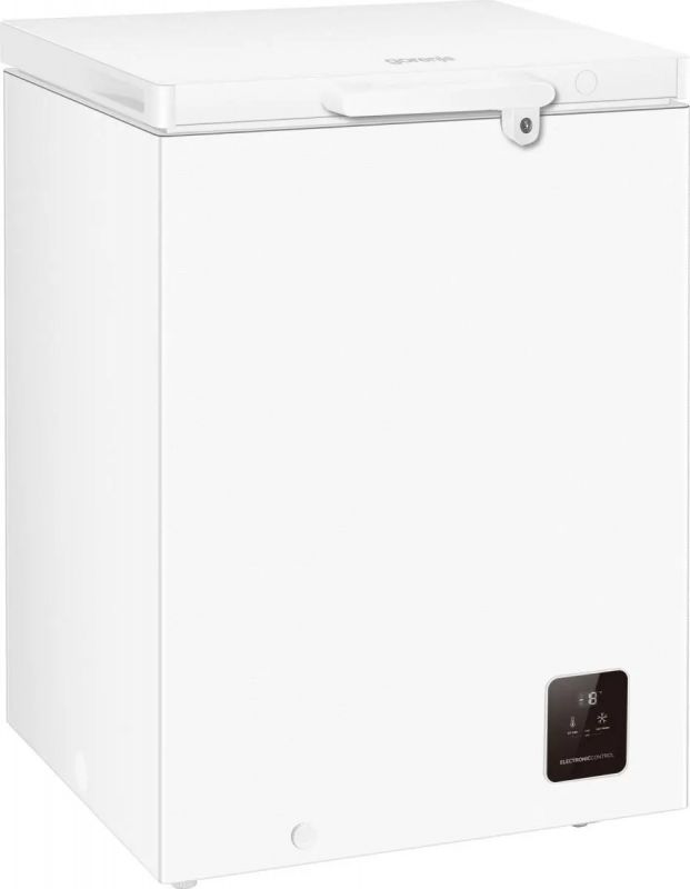 Морозильна скриня Gorenje, 141л, А+, ST, інверторн, Дисплей, білий