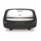 Сендвічмейкер Tefal Croc Time 700Вт, 1 пластина-гриль, корпус-пластик, чорно-сріблястий