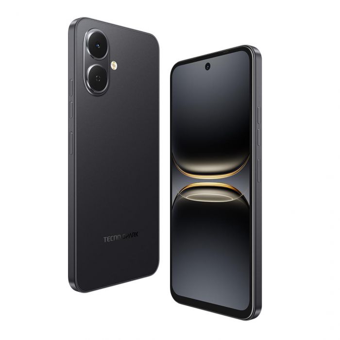 Смартфон TECNO Spark Go 2 (KM4) 6.67" 4/128ГБ, 2SIM, 5000мА•год, Ink Black