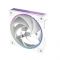 Корпусний вентилятор Zalman ZM-DF120  ARGB,  120мм, 800-2300rpm, 4pin, PWM, 3pin+5VARGB, 34,5dBa, POGO pin, Magnetic,  білий