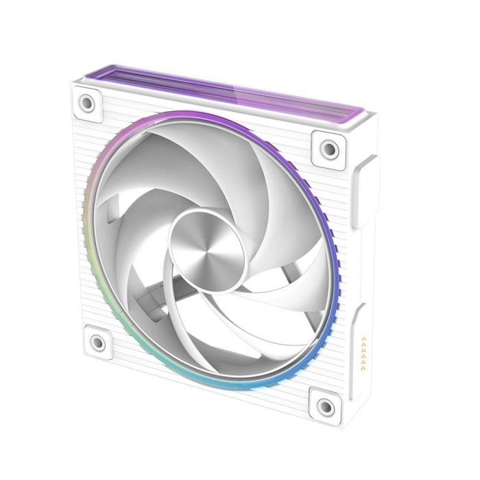 Корпусний вентилятор Zalman ZM-DF120  ARGB,  120мм, 800-2300rpm, 4pin, PWM, 3pin+5VARGB, 34,5dBa, POGO pin, Magnetic,  білий