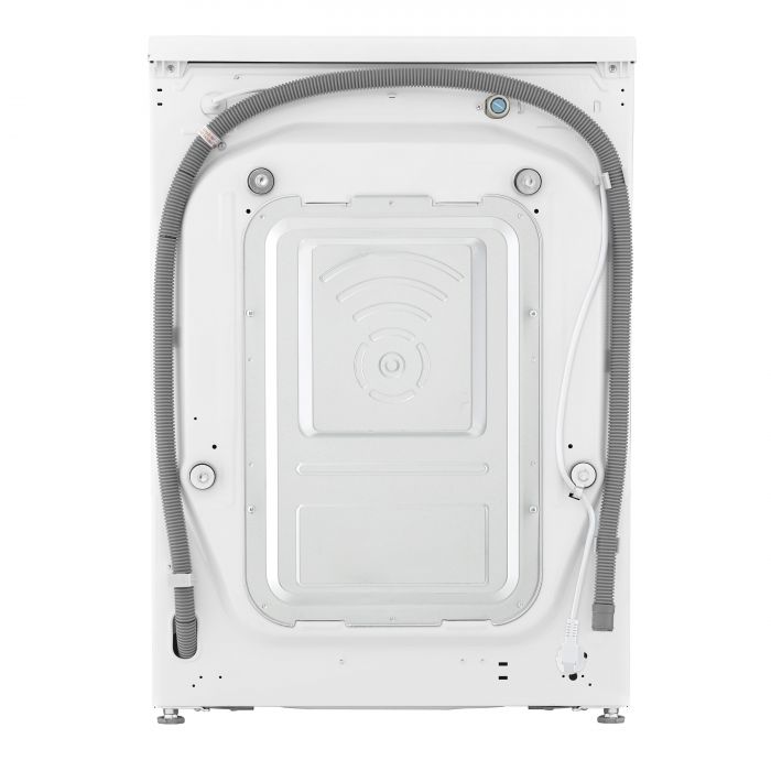 Пральна машина LG фронтальна, 11кг, 1400, A, 57см, дисплей, пара, інвертор, білий